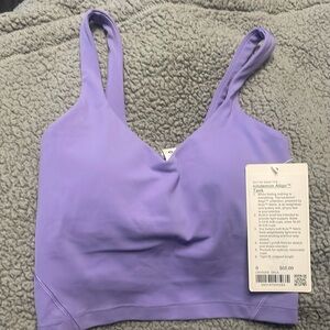 Lululemon Align tank. New with tags. Size 0. Purple